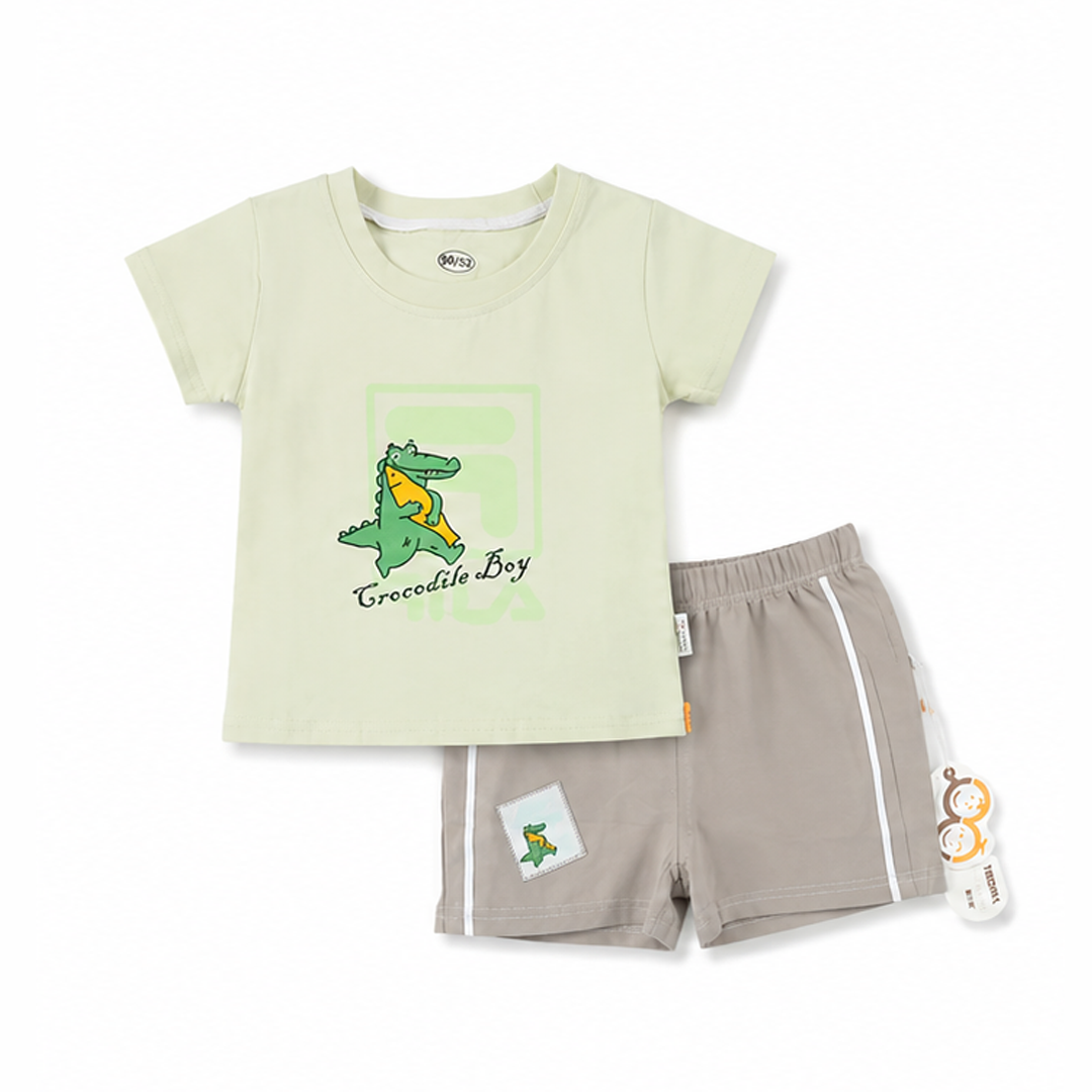 Croco Shirt and Shorts