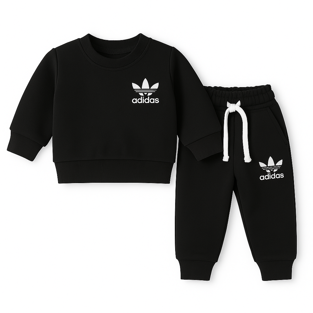 ADS Baby Track Suit Design 2 Black