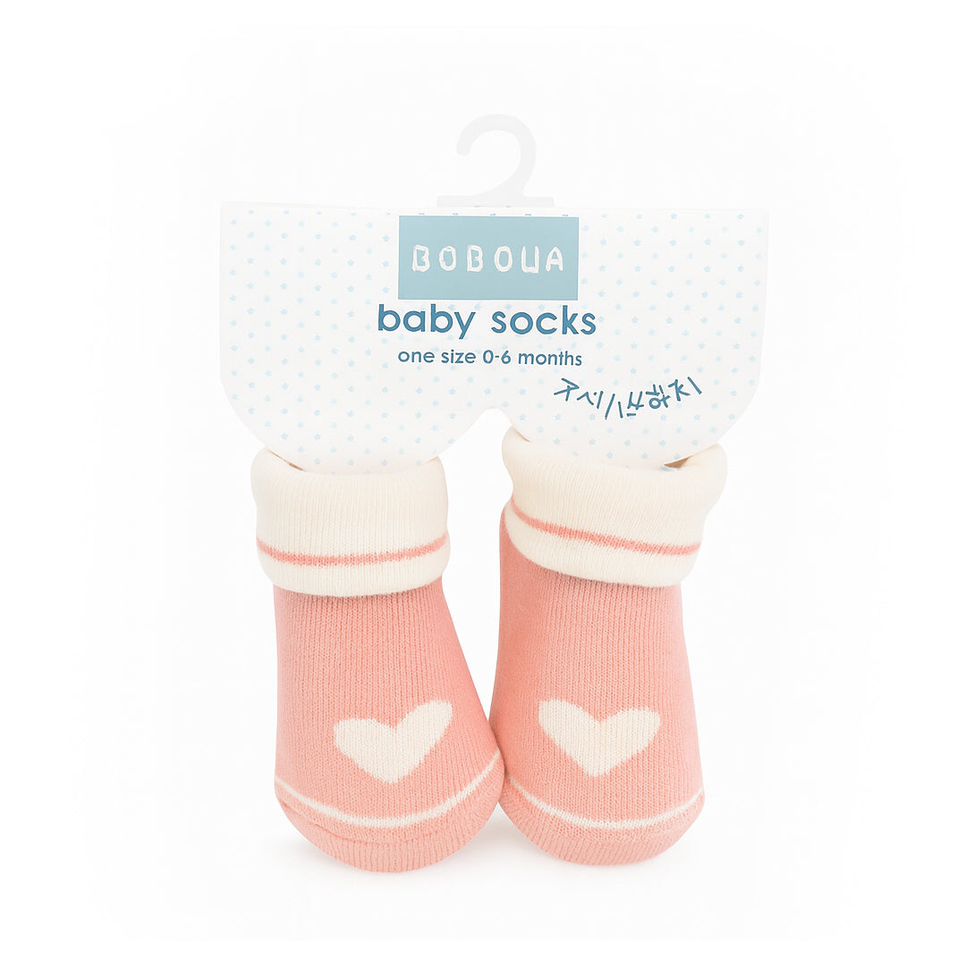 Heart Star Baby Socks