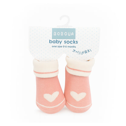 Heart Star Baby Socks
