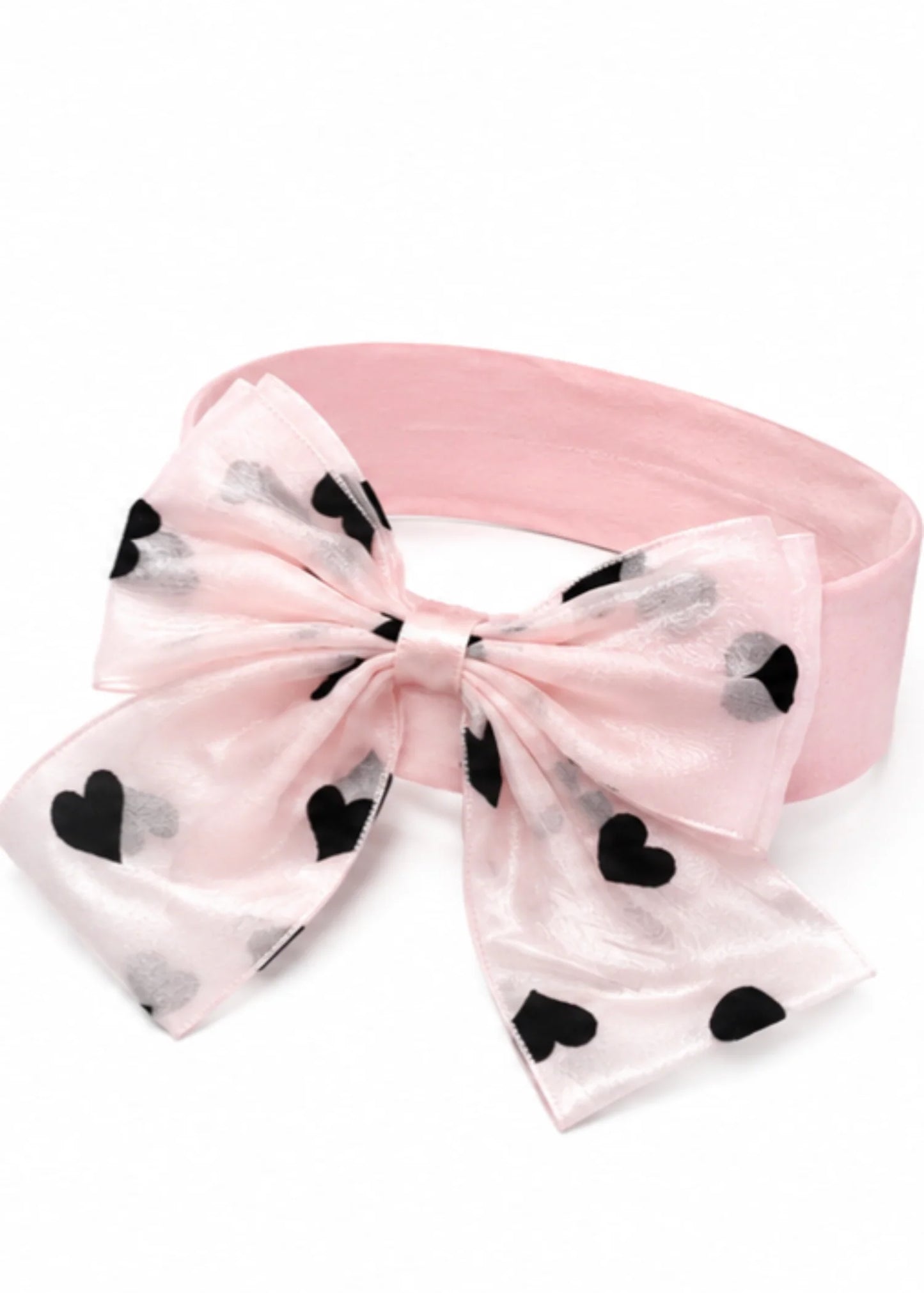 Sun Shine Hearts Girl Premium 2 Piece Headband & Clip Set