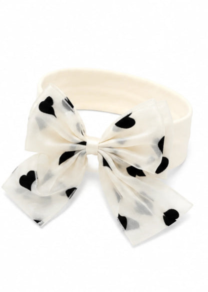 Sun Shine Hearts Girl Premium 2 Piece Headband & Clip Set