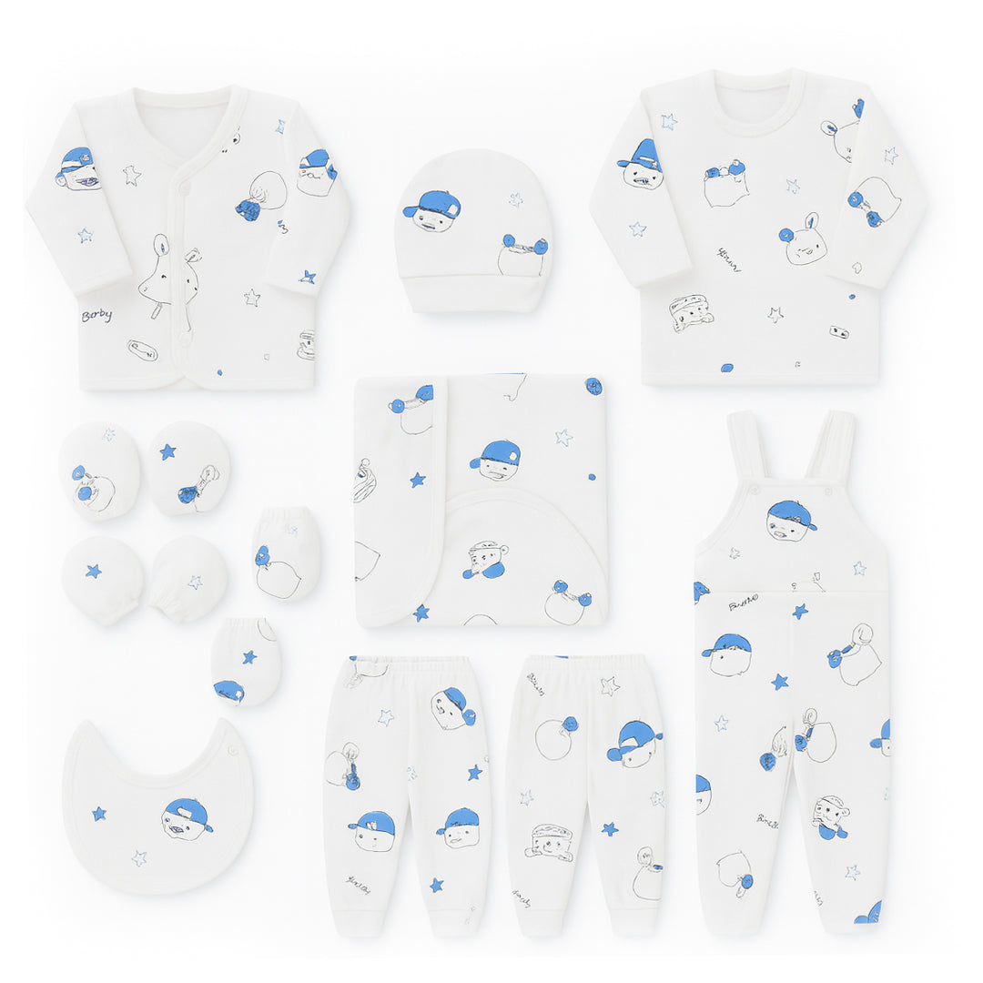 Hello Duck 11 Piece Winter New Born Set