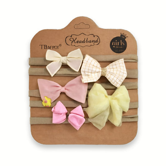 Girls Premium 5 Piece Headband Gift Set