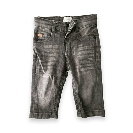 Grey Faded Denim Jeans