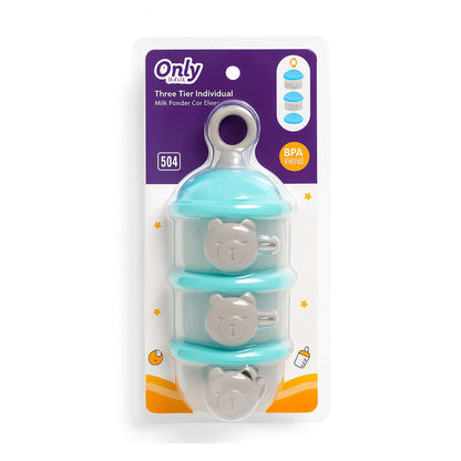 3-Portion Milk Container – BPA Free Green