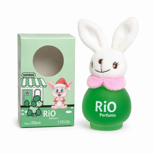 Rabbit baby perfume in a cute character bottle