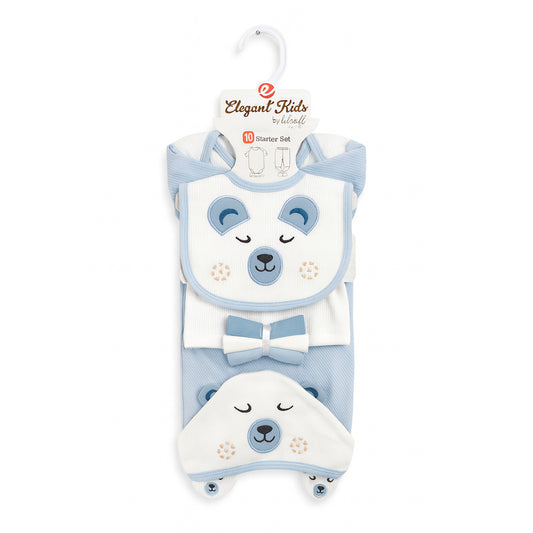 Grizzly 10 Piece Newborn Winter Fleece Starter Set