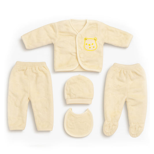 Plain Lime 5 Piece Fleece Starter Set