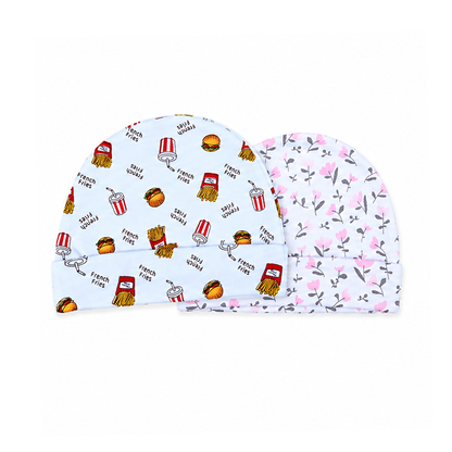 Pack of 2 Cotton Caps