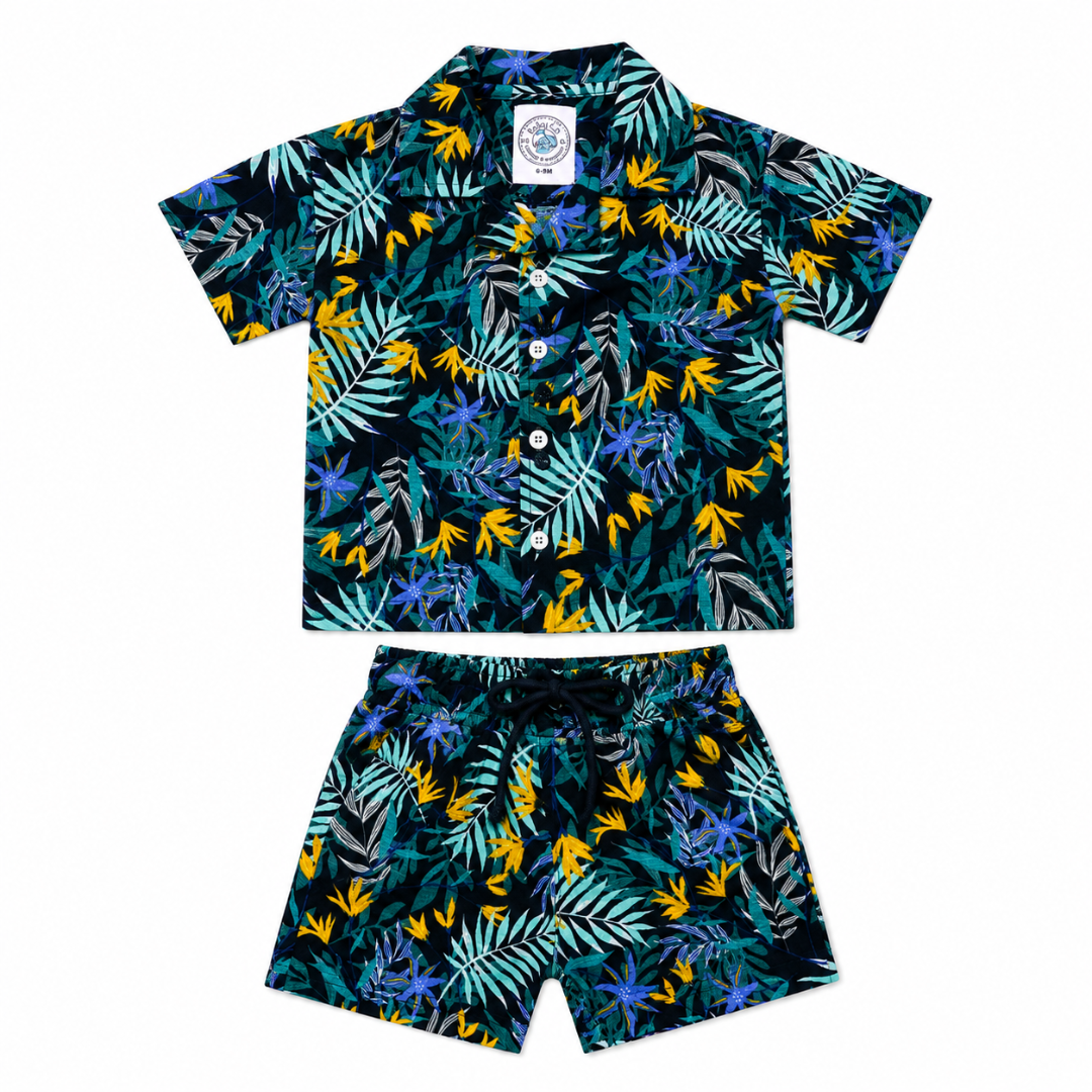 Bora Bora Tropical Resort Unisex Summer Set