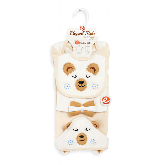 Grizzly 10 Piece Newborn Winter Fleece Starter Set