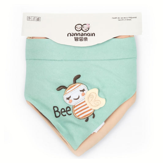 Bee 2 Piece Cotton Terry Bib Set