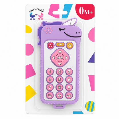 Unicorn Baby Teether Toy Phone