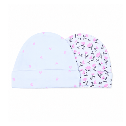 Pack of 2 Cotton Caps