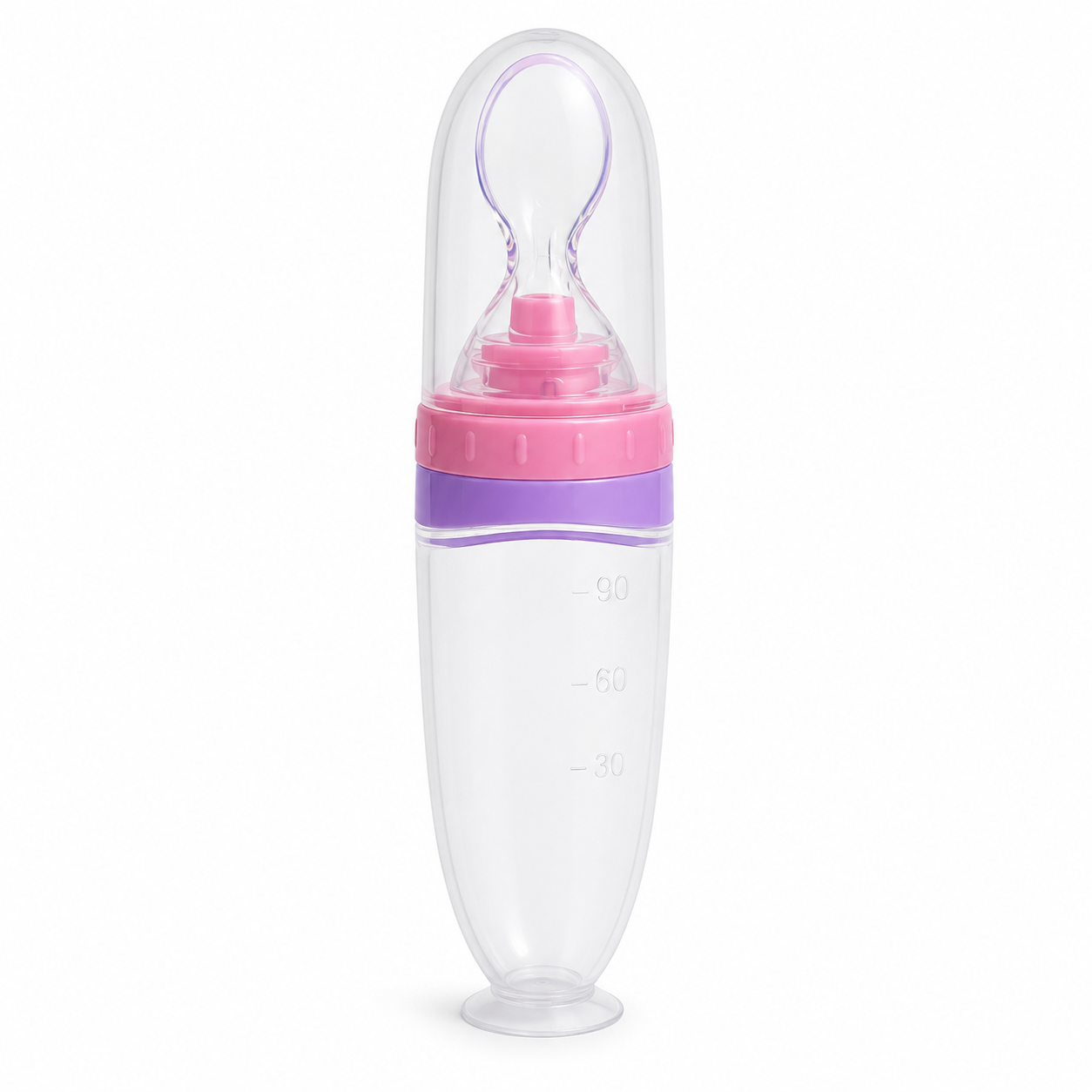Baby Feeding Spoon Bottle with Wide Soft Nipple