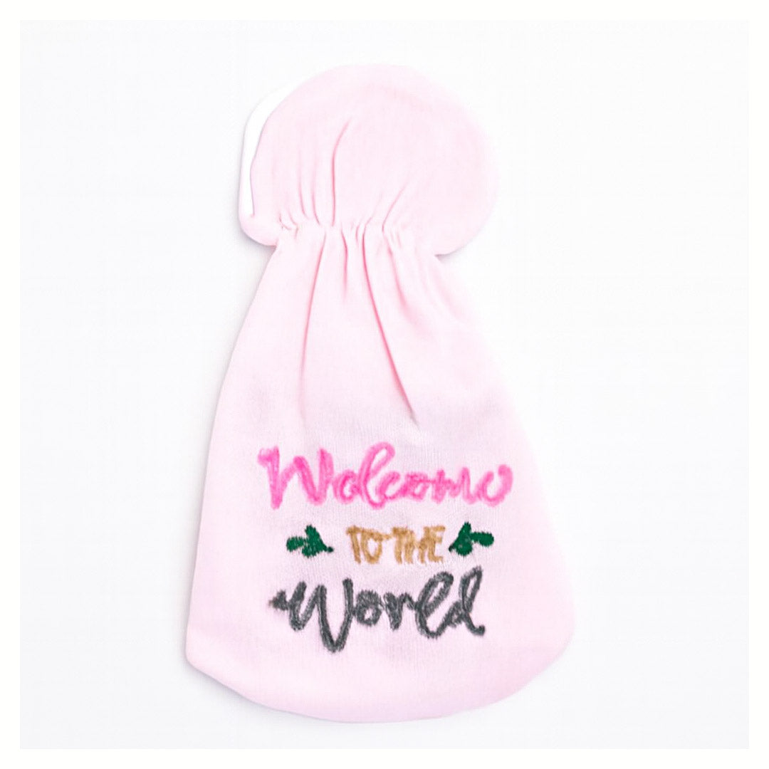Welcome to the World Warm Feeder Cover Coloured