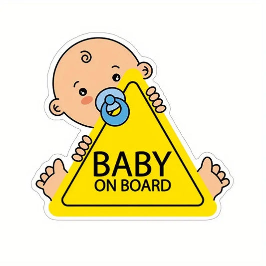 Baby On Board Car Safety Sticker