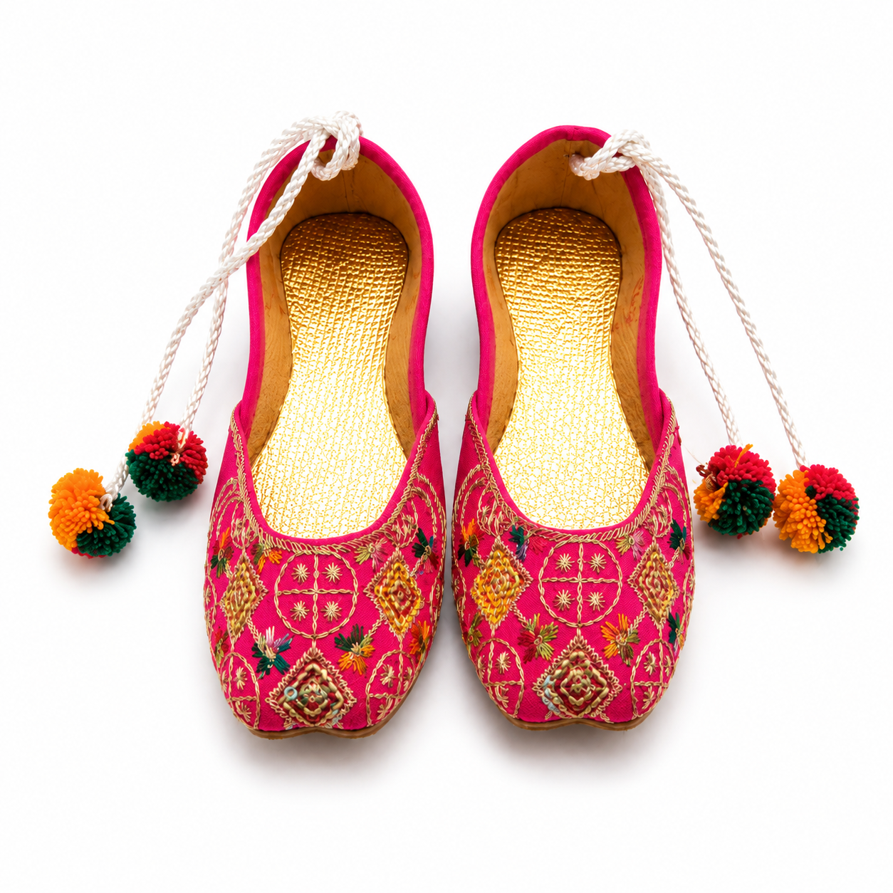 Blush Pink Baby Khussa