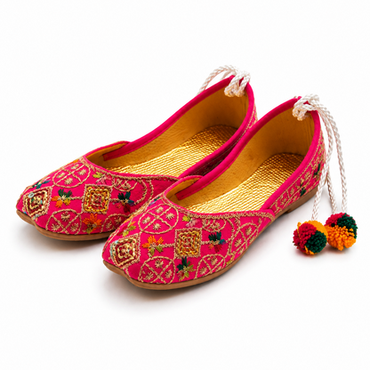 Blush Pink Baby Khussa