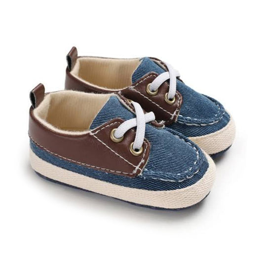 Brown Blue Vans