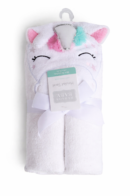 Unicorn Hooded Bath Towel