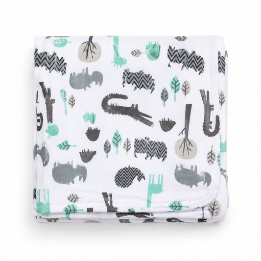 HD Printed Crocodile Blanket