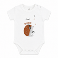 Porcupine premium baby bodysuit