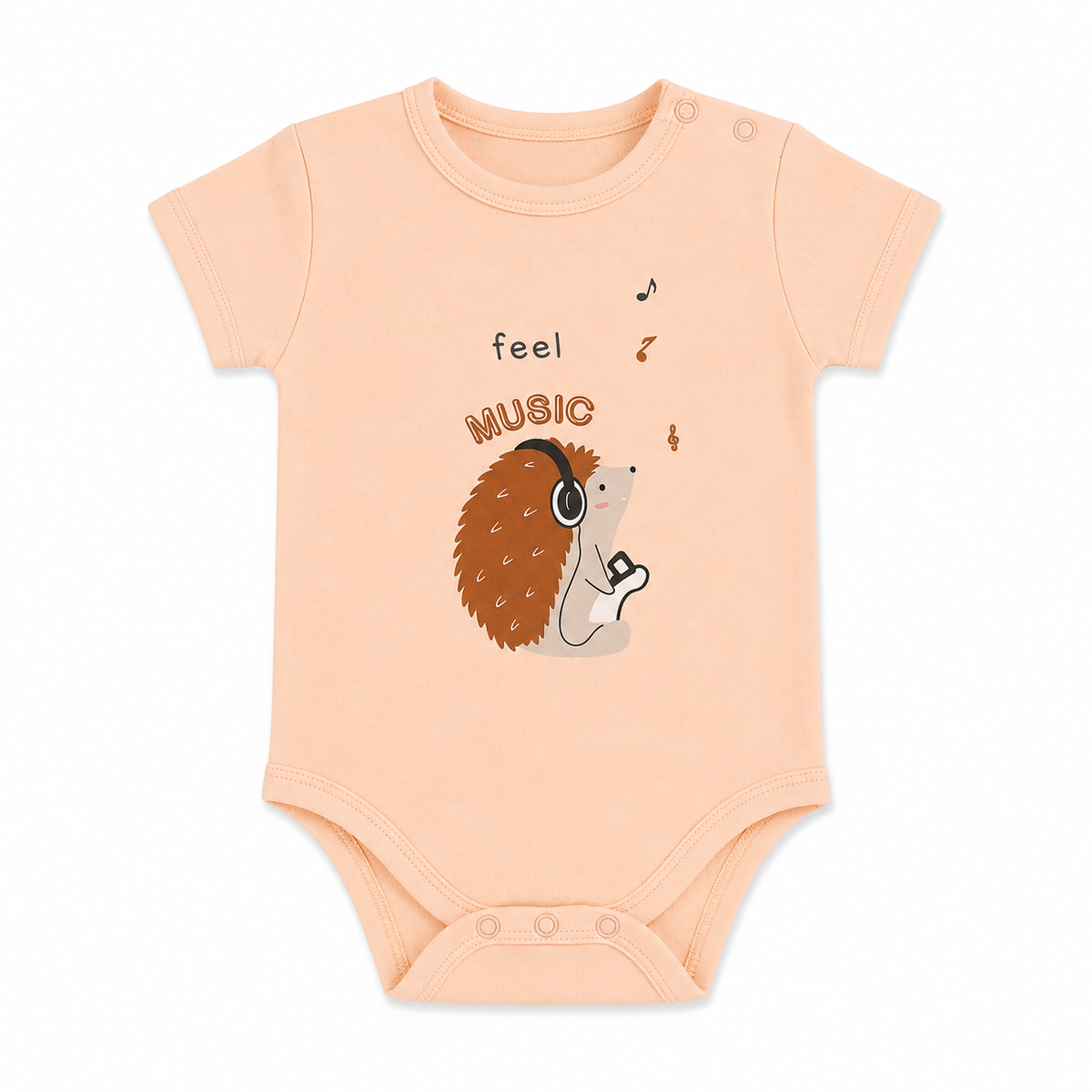 Porcupine premium baby bodysuit alternate view