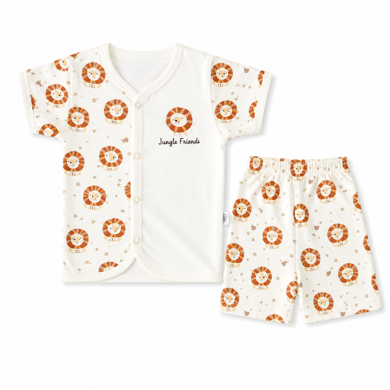 Jungle Cotton Night Suit