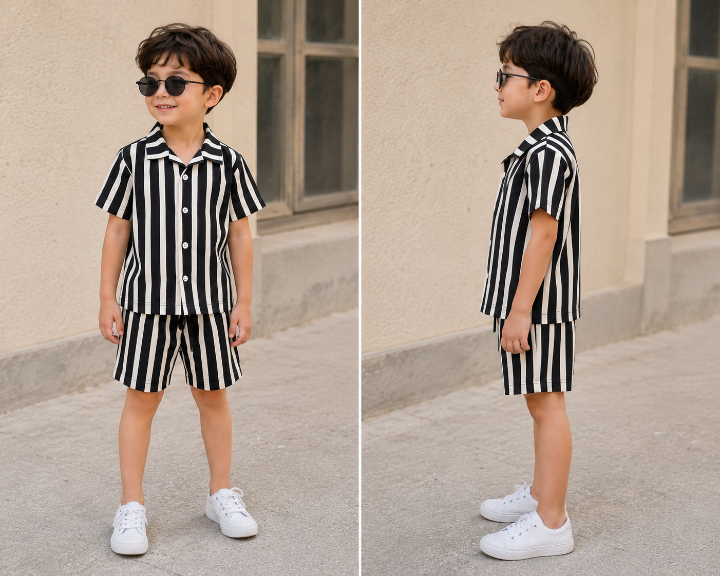 Milan Stripe Resort Co-ord Set