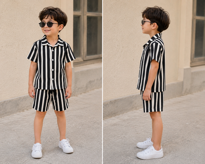 Milan Stripe Resort Co-ord Set