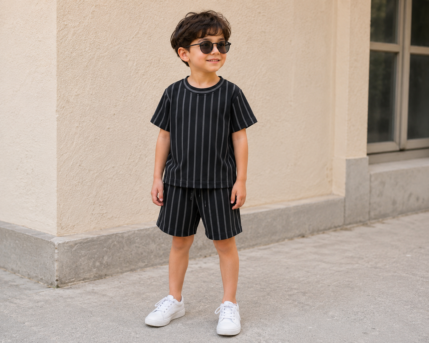 Capri Stripe Lounge Co-ord Set
