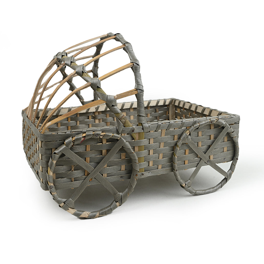 Wooden Cot Gift Basket (Advance Payment Only) D-Grey