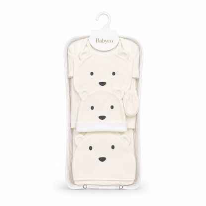 Bear Polar Fleece Winter Starter Set – 7 Piece