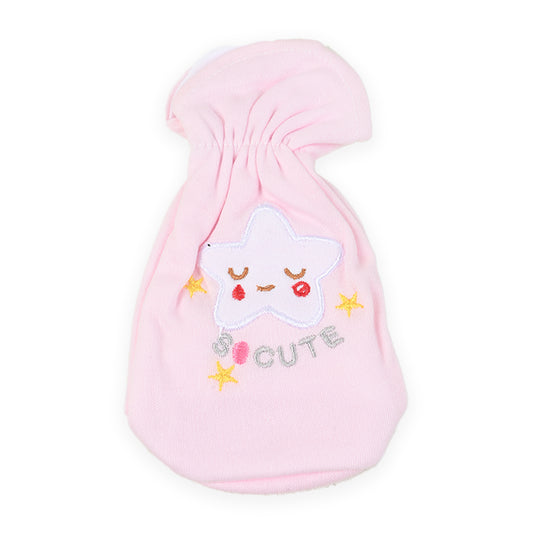Cute Star Warm Feeder Cover Pink