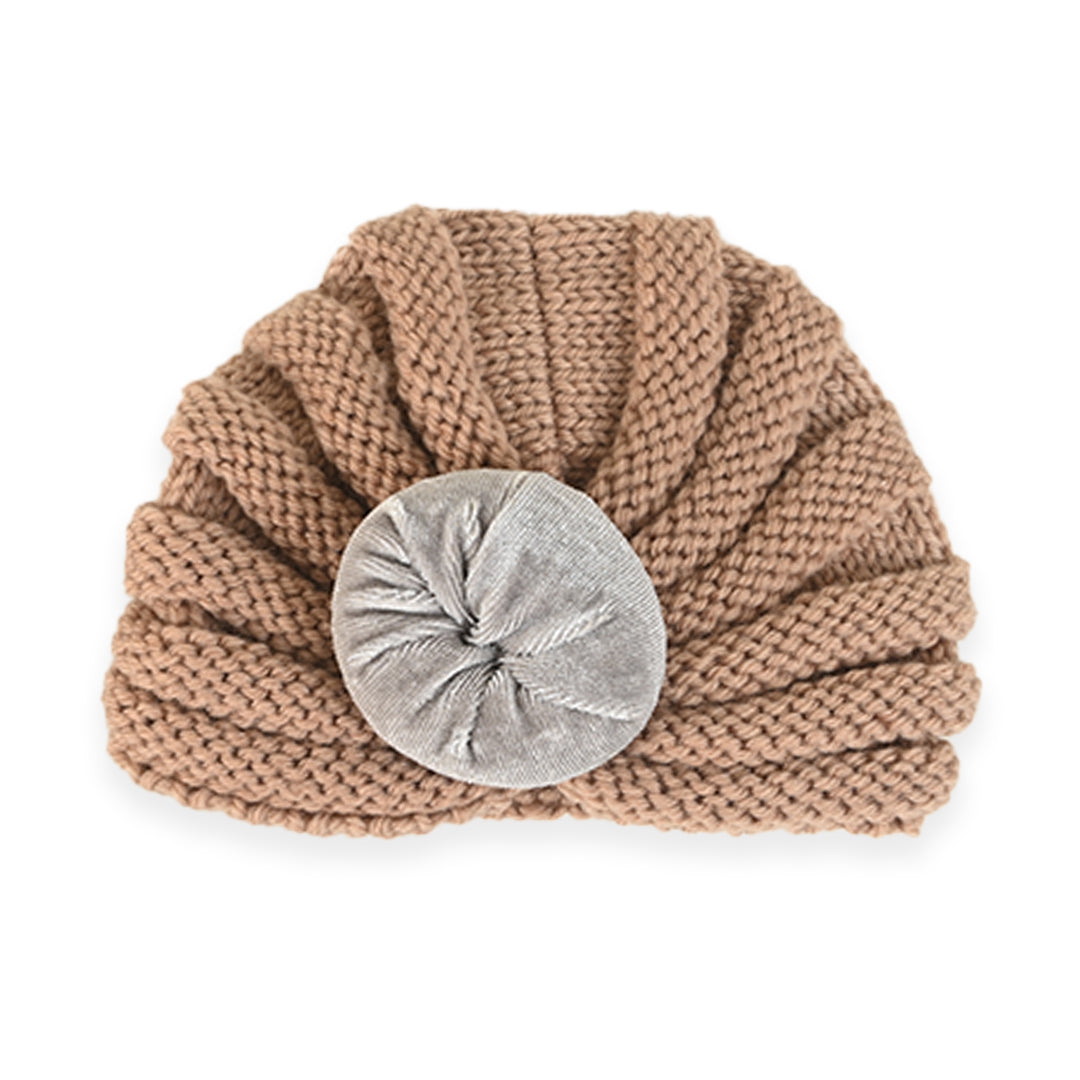 Round Wool Turban Hats