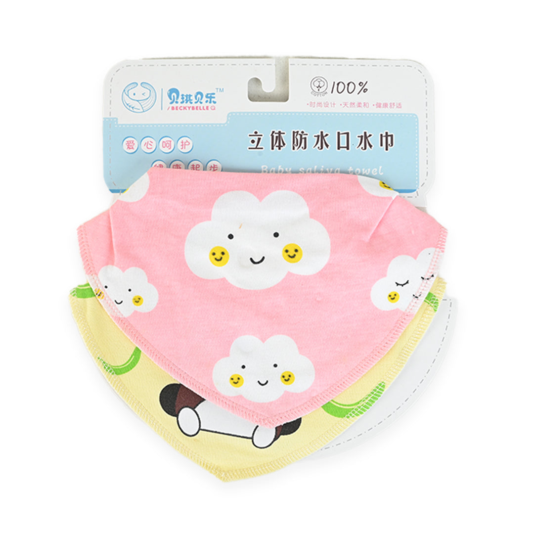 Cotton Bibs Pack of 2