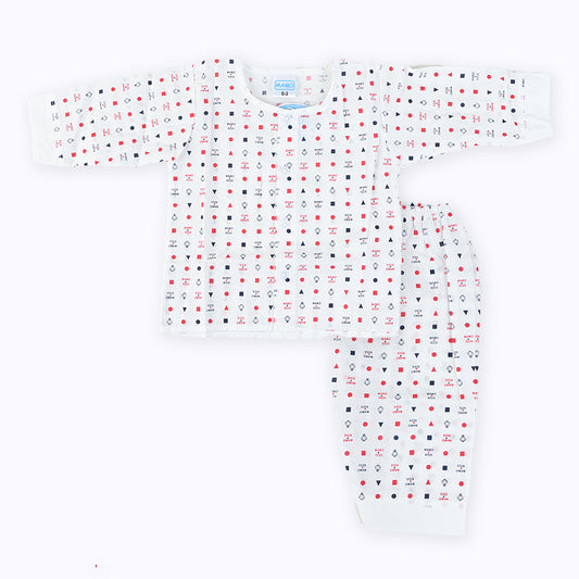 Red & Blue Summer Suit - Baby Co