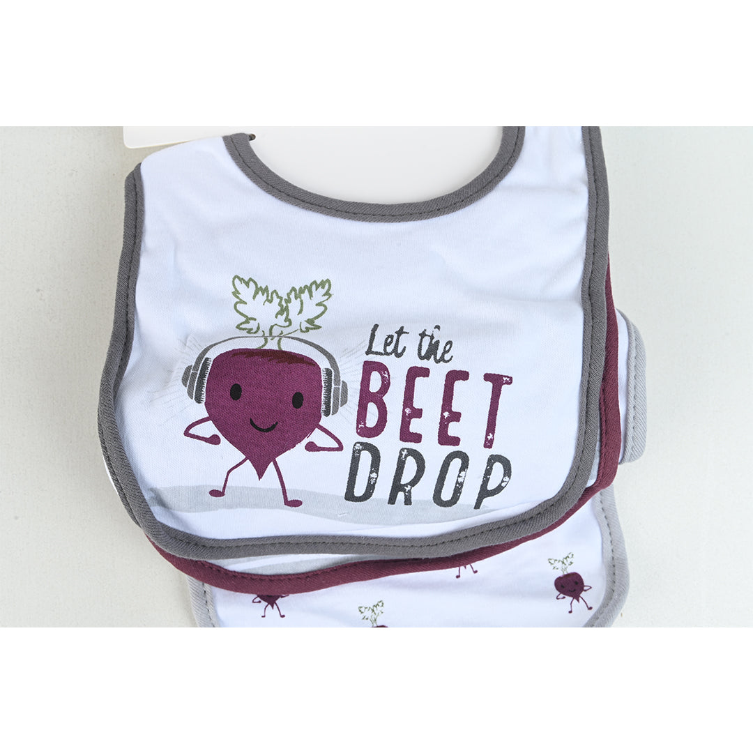 Beet Drop 5 Piece Bib and Booty Set