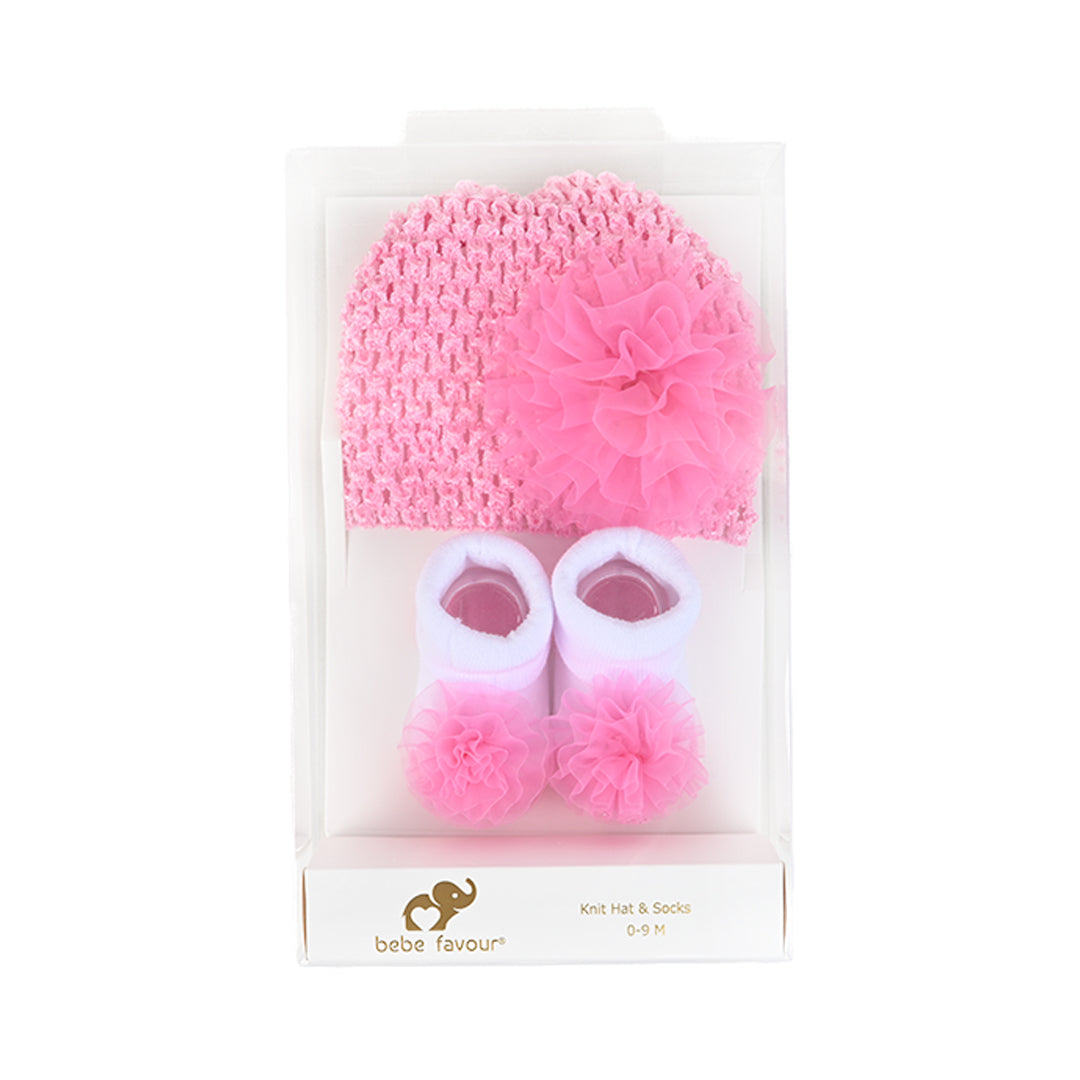 Knit Hat & Socks Gift Set