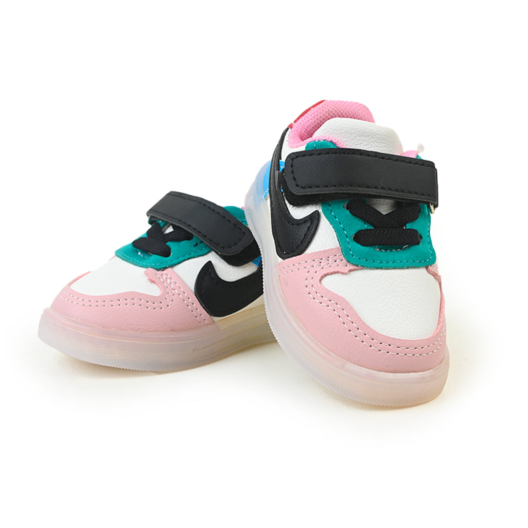 Pink & Blue Sneakers
