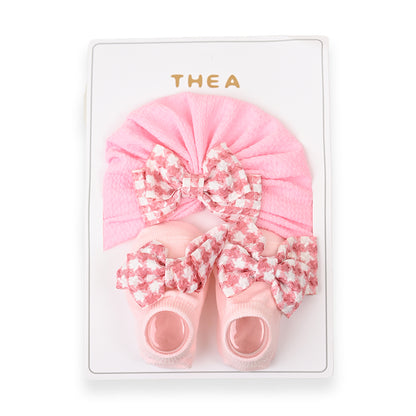 Turban Hat With  Booties