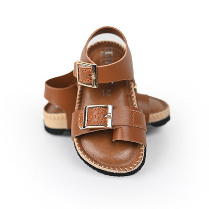 Premium Handmade Strapped Soft Sandals Brown