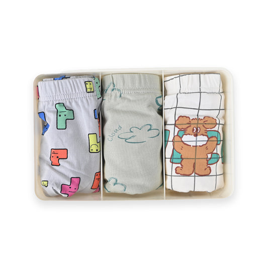 3 Pcs Baby Cotton Shorts