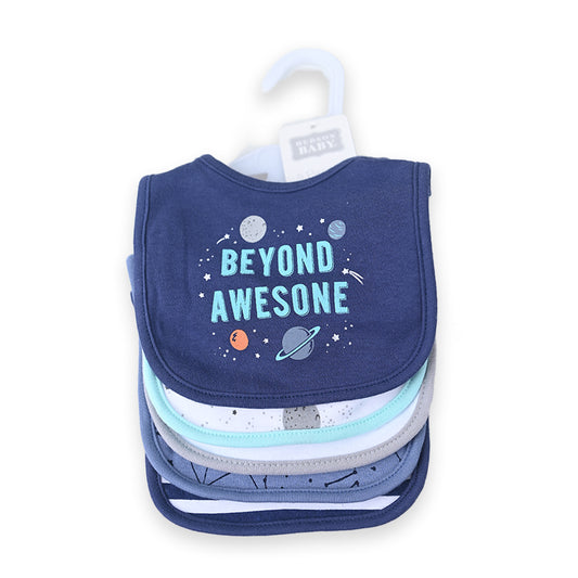 Hudson Beyond Awesome 5 Piece Bib Set