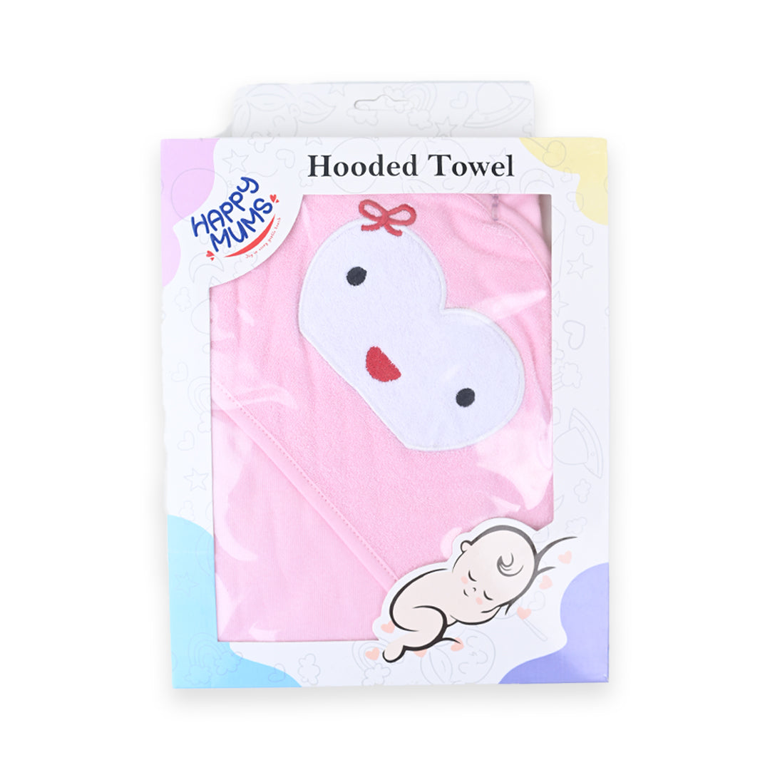 Pink Hooded Towel