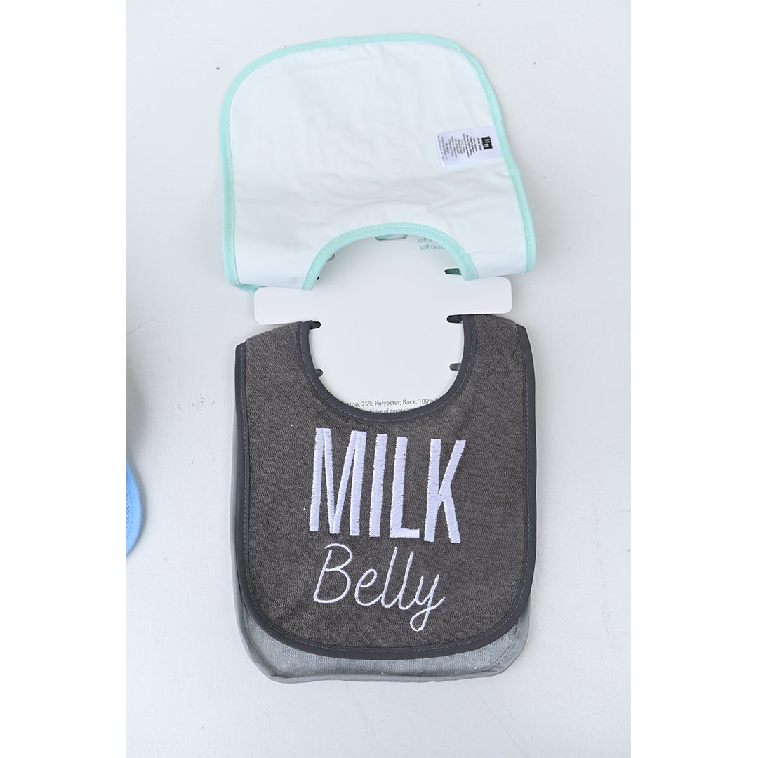 Love Cookie Hudson Baby 3 Piece Cotton Terry Bib Set