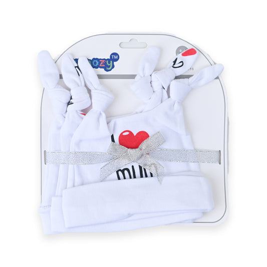 Sunnozy Premium Cotton Cap Pack Of 3