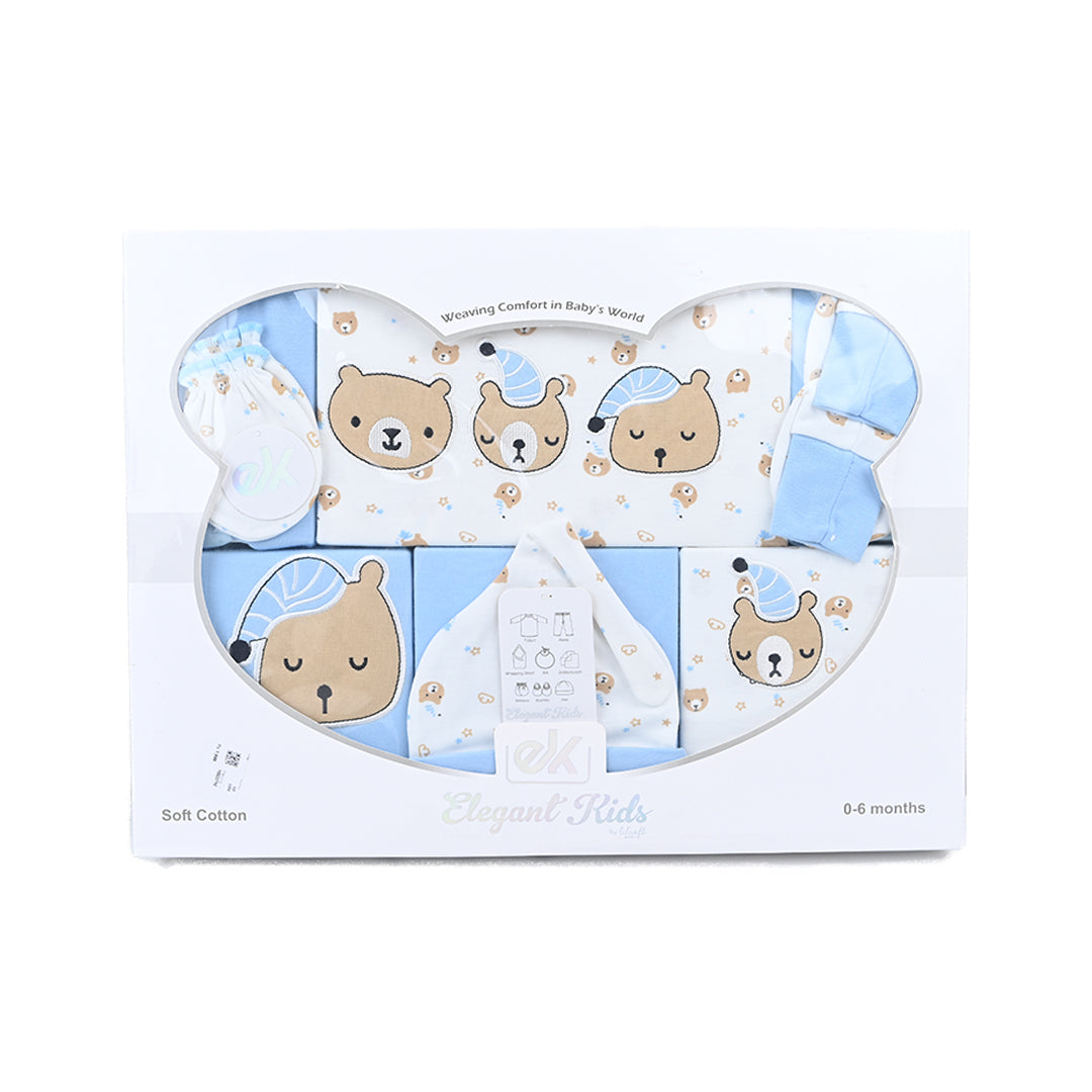 Sleepy Bear 9 Piece Boys Starter Set Gift Box